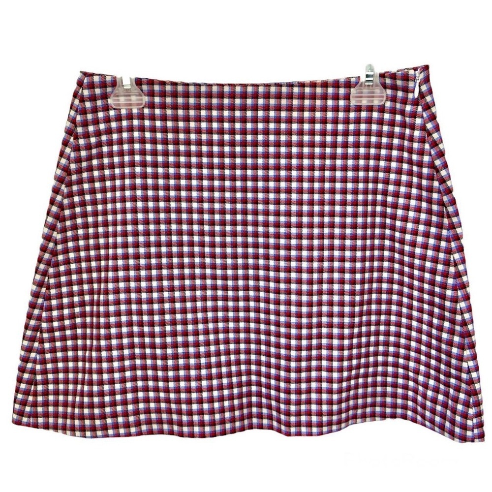 Micro Plaid Mini Skirt by SFW (M)